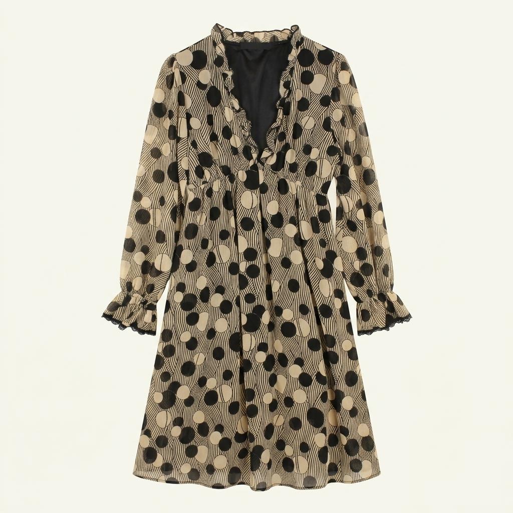 (89% 할인) Sugar Time vintage dot pattern onepiece 1