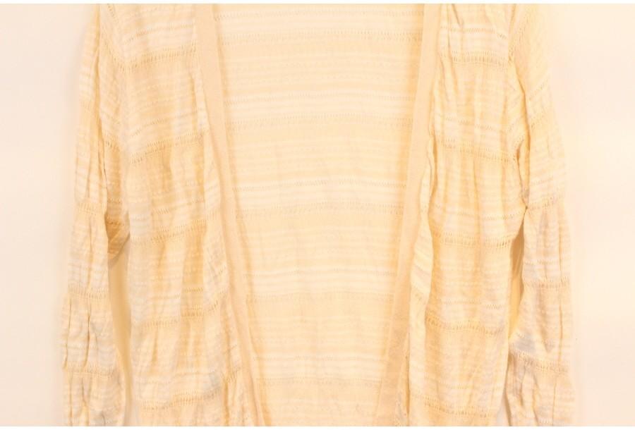(79% 할인) MACA LINEN55% punching design open cardig 6