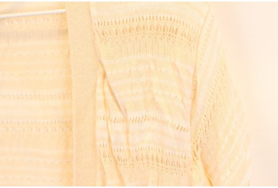 (79% 할인) MACA LINEN55% punching design open cardig 10