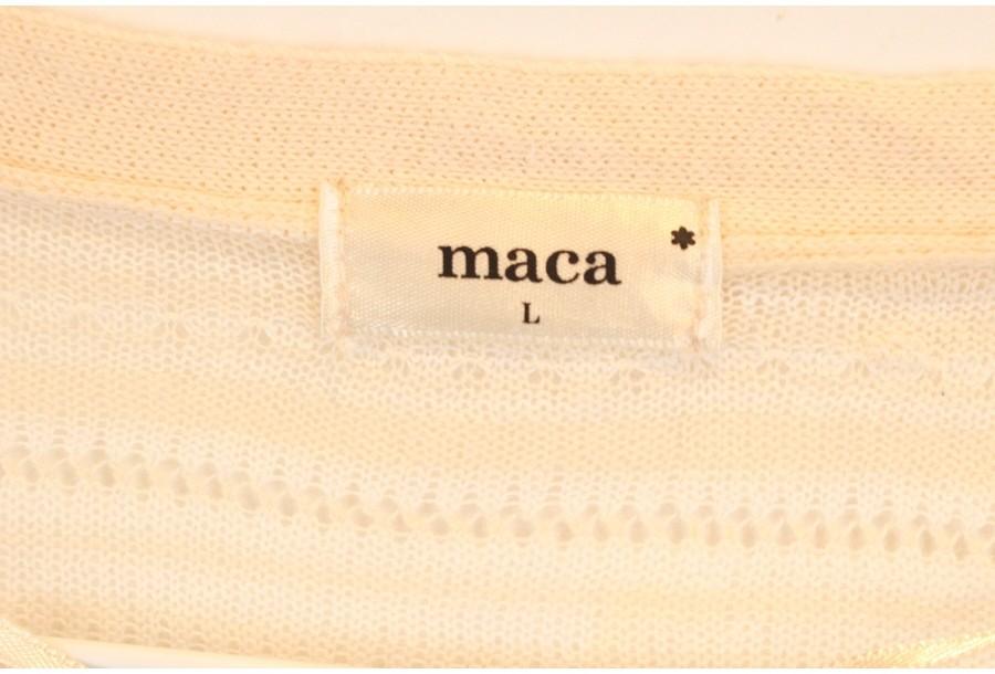 (79% 할인) MACA LINEN55% punching design open cardig 11