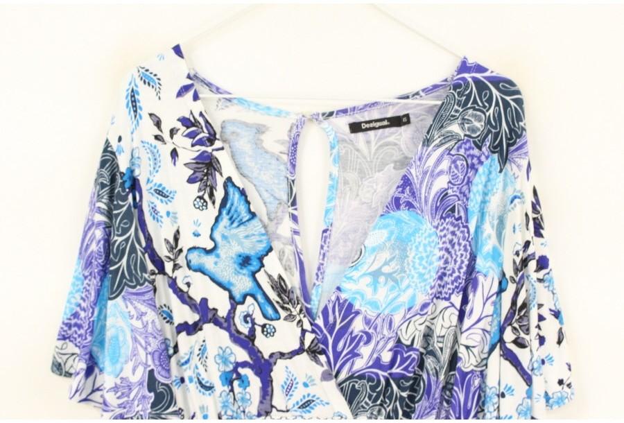 (80% 할인) Desigual HAWAIIAN 데시구알 에스닉 프린팅 원피스 4