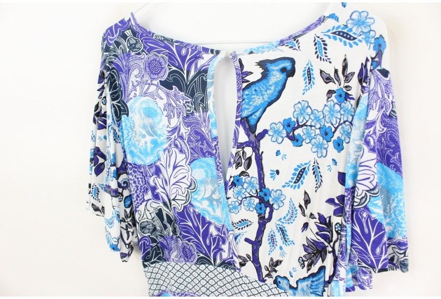 (80% 할인) Desigual HAWAIIAN 데시구알 에스닉 프린팅 원피스 10