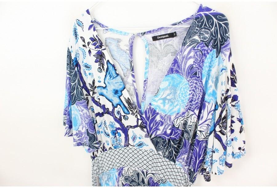 (80% 할인) Desigual HAWAIIAN 데시구알 에스닉 프린팅 원피스 8