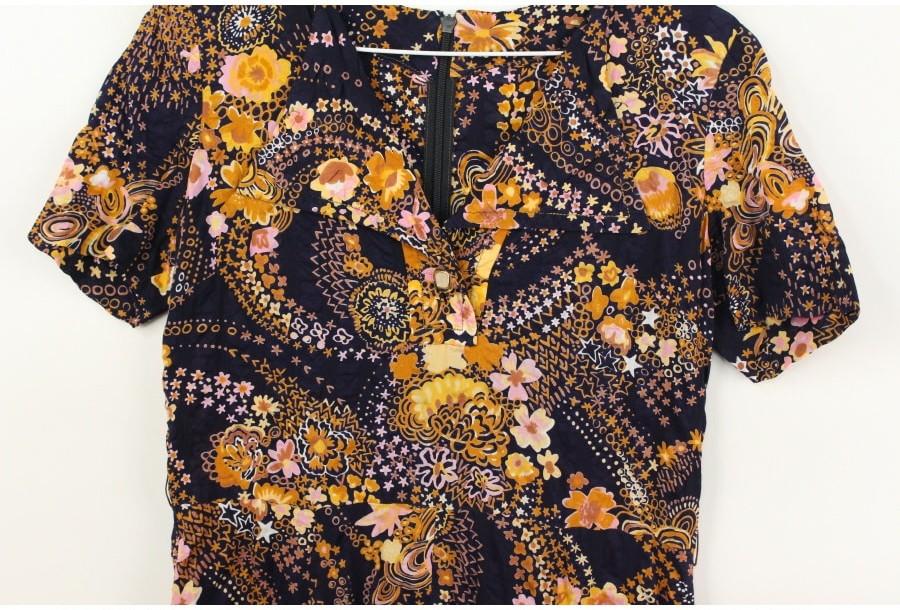 (89% 할인) TYCHEZ VINTAGE Flower pattern onepice 4