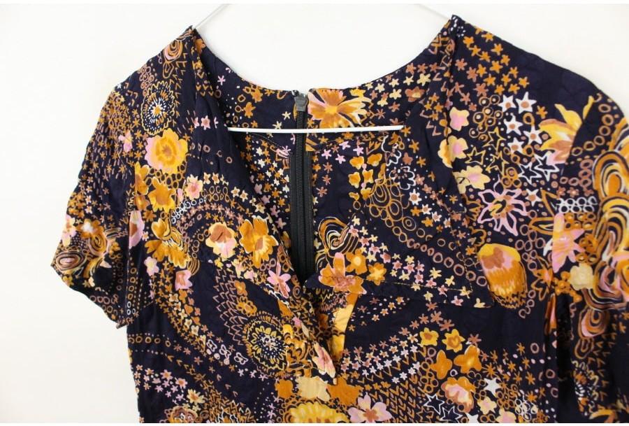 (89% 할인) TYCHEZ VINTAGE Flower pattern onepice 7