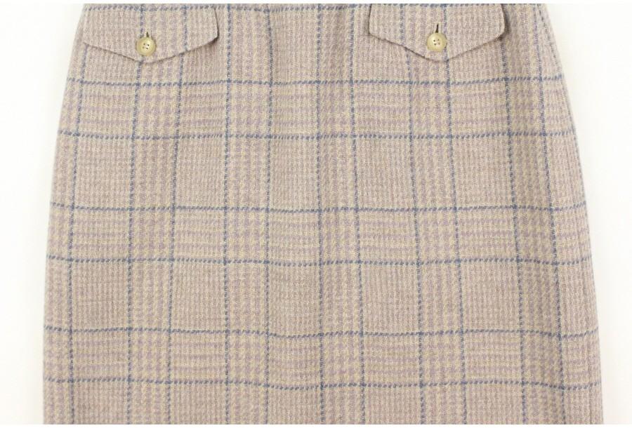 (80% 할인) DAKS check pattern skirt 닥스 5