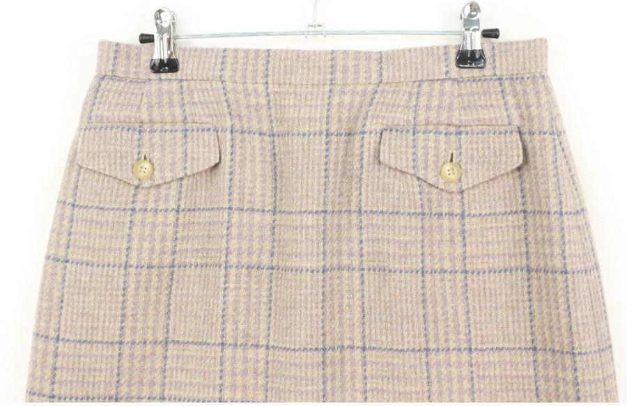 (80% 할인) DAKS check pattern skirt 닥스 4