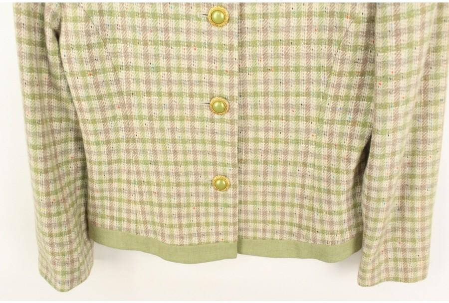 (80% 할인) Cast Do check tweed pattern jacket 7