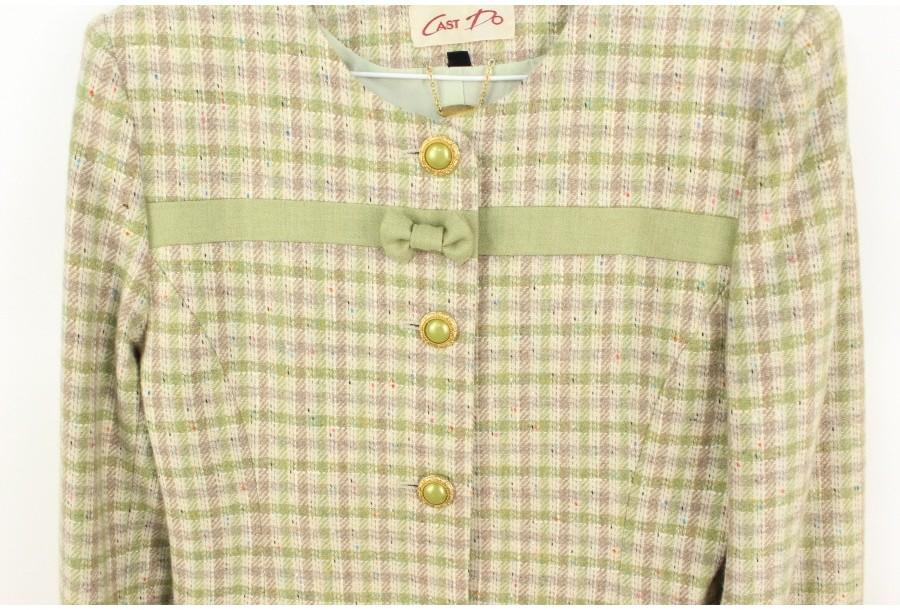 (80% 할인) Cast Do check tweed pattern jacket 6