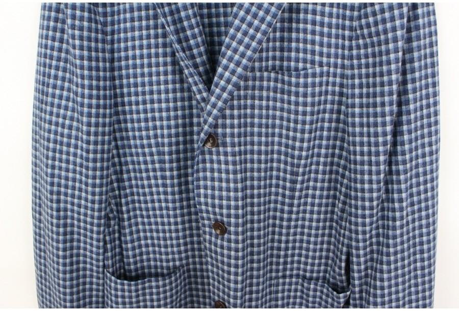 (80% 할인) BOGLIOLI 볼리올리 wool75% check pattern jacke 7