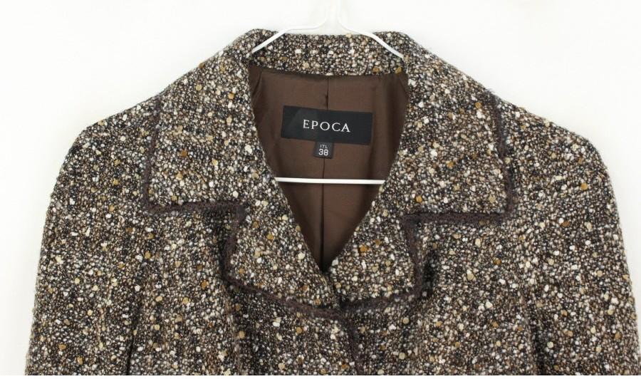 (80% 할인) EPOCA tweed pattern jacket 4