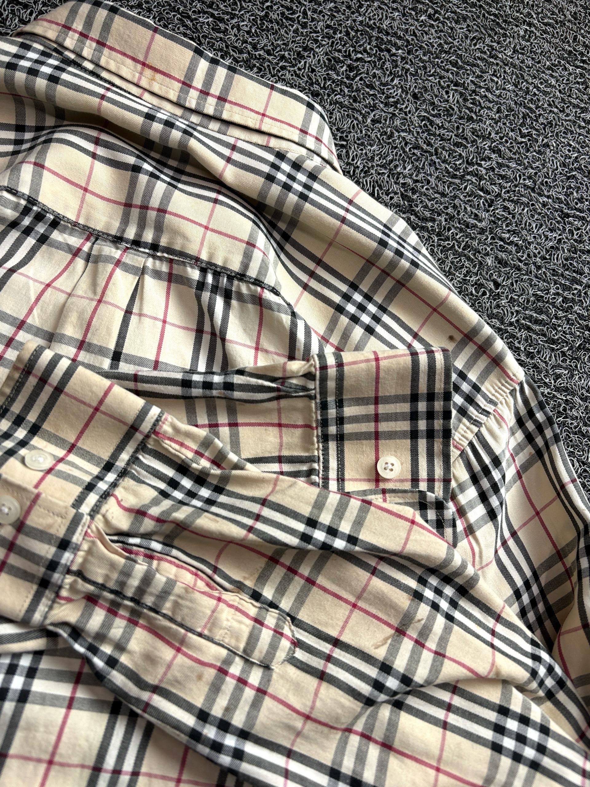 버버리 아카이브 노바 체크 셔츠 3070 7