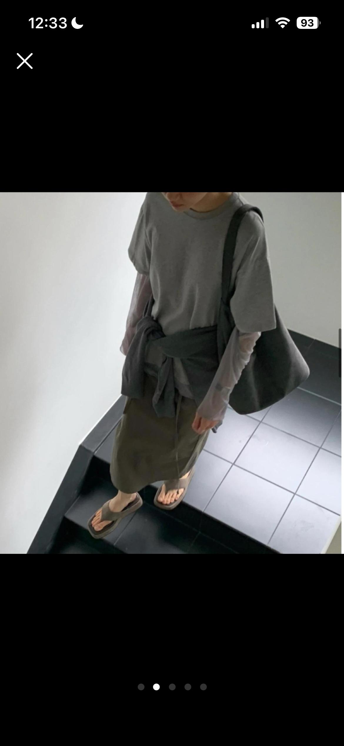 셀프서비스 레이스 레이어드 티셔츠 2