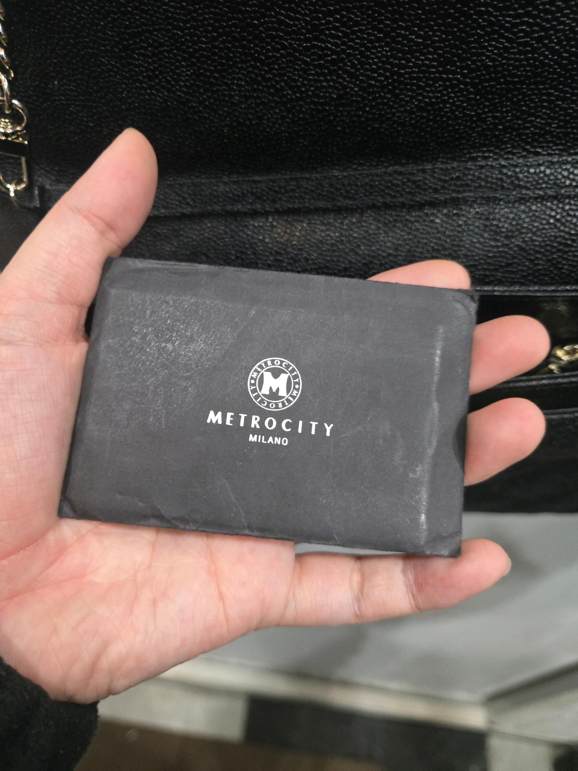 METROCITY 메트로시티 크로스백 & 클러치백 ! 보증서 ,쇼핑백 있습니다 7