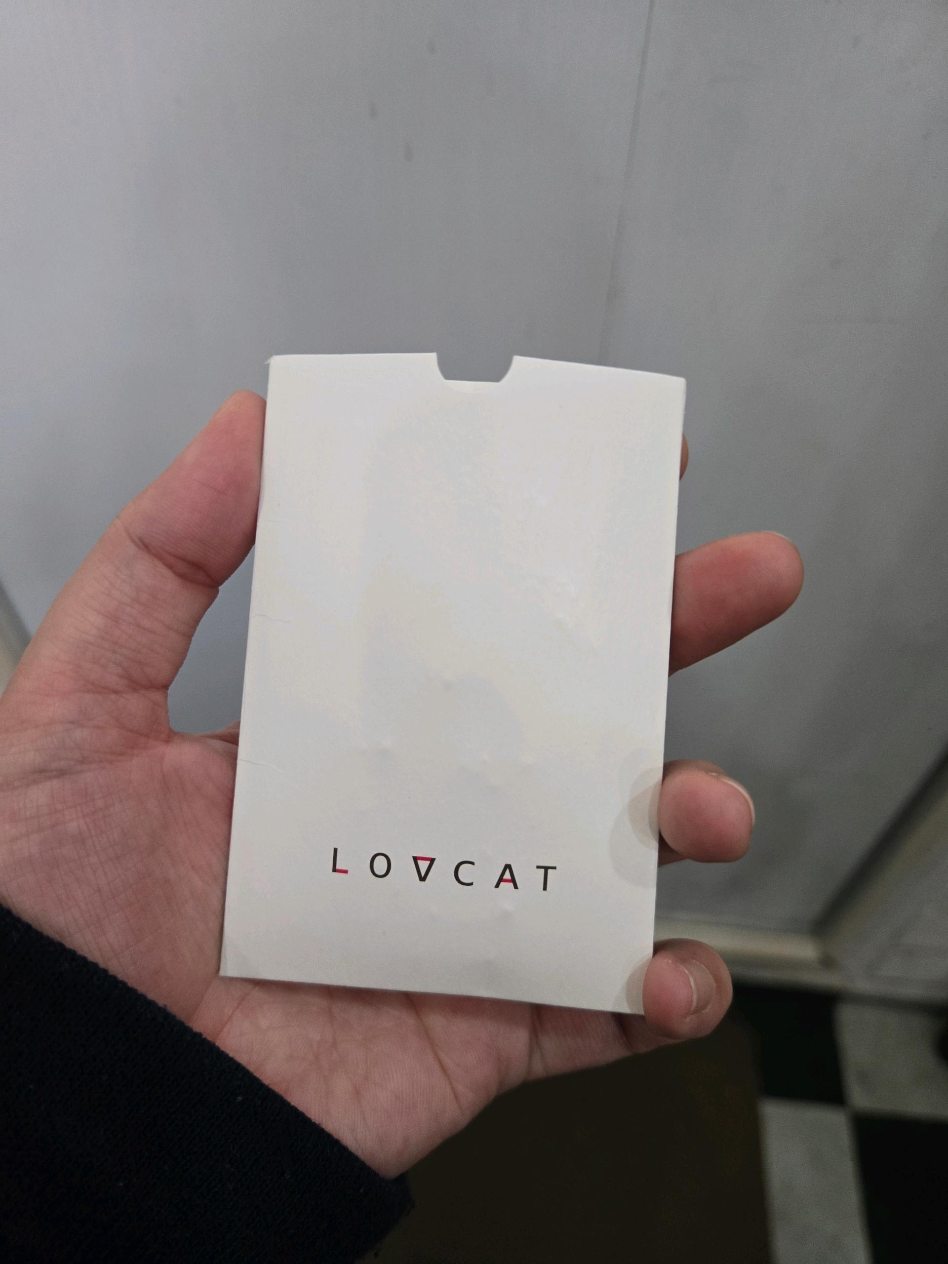 보증서 있습니다)) LOVCAT 러브캣 나비 클러치백! 큐빅 클러치백 5