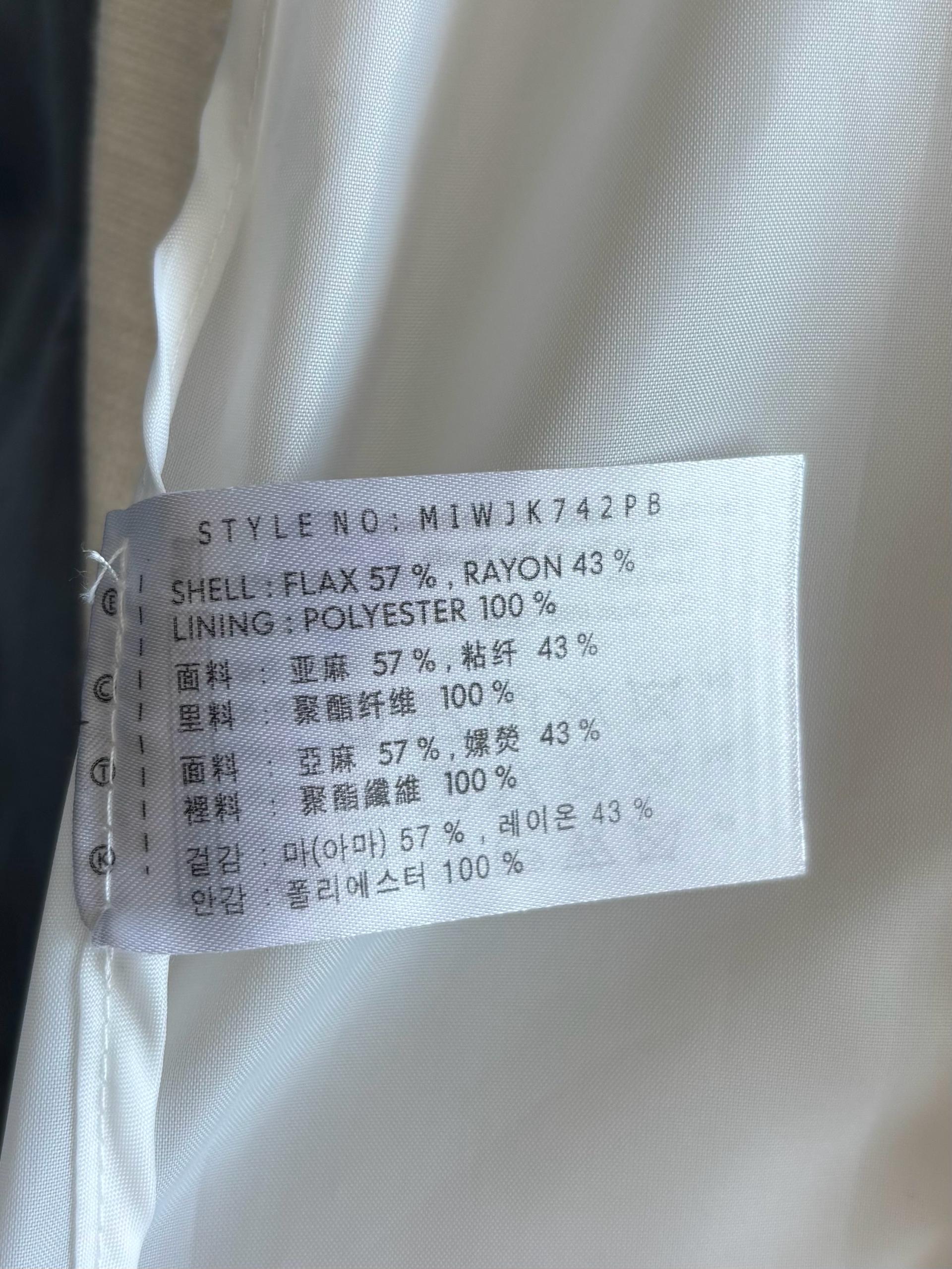 미쏘 린넨 더블자켓 블레이저 5