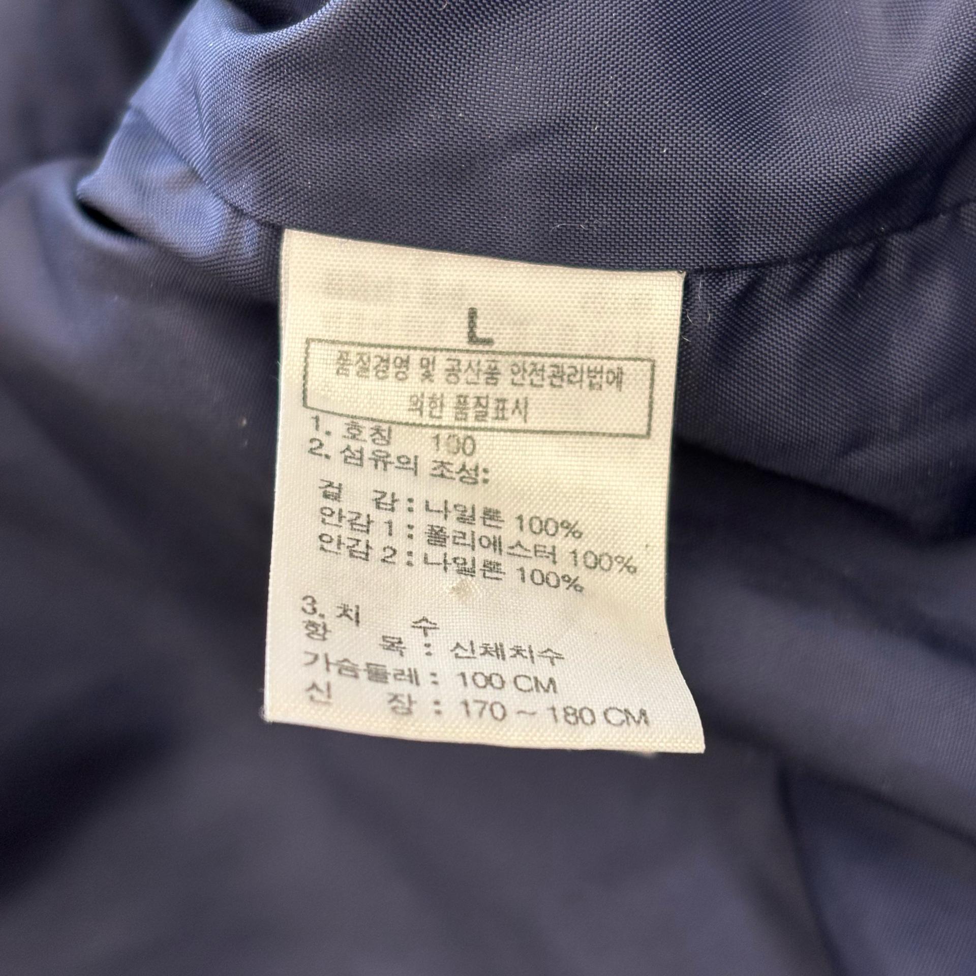 100 노스페이스 암포켓 네이비 바람막이  6