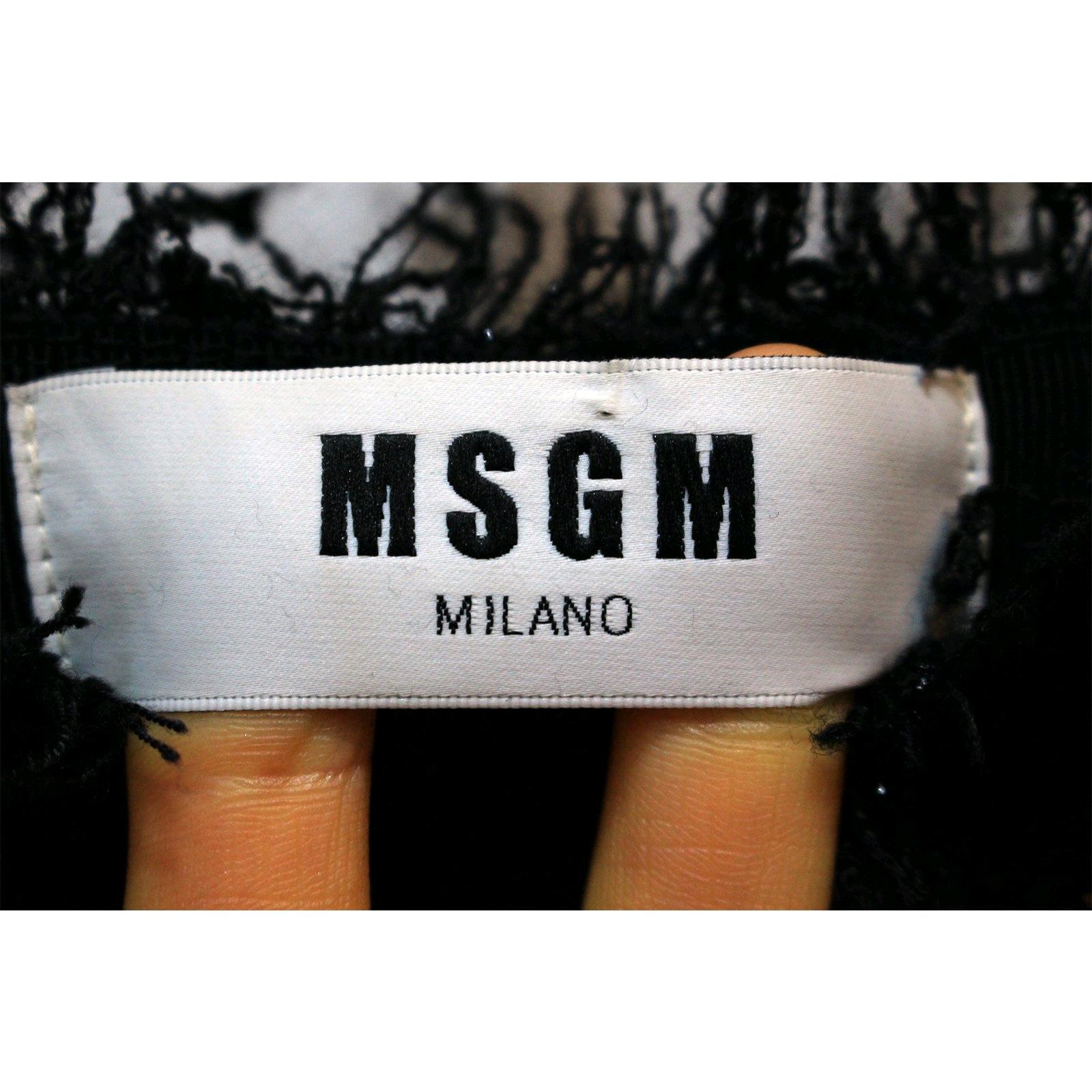 27인치 MSGM 비스코스 혼방 은사짜임 팬츠 3