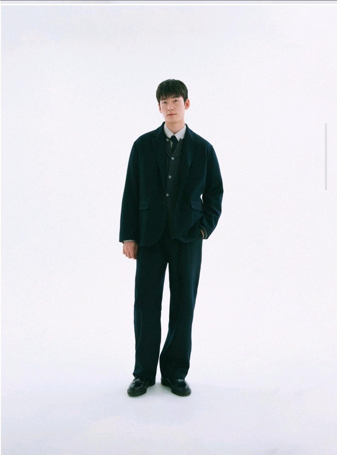 지금부터 입기좋은 해브헤드 시티워커핀턱 팬츠 네이비 (3사이즈) 3