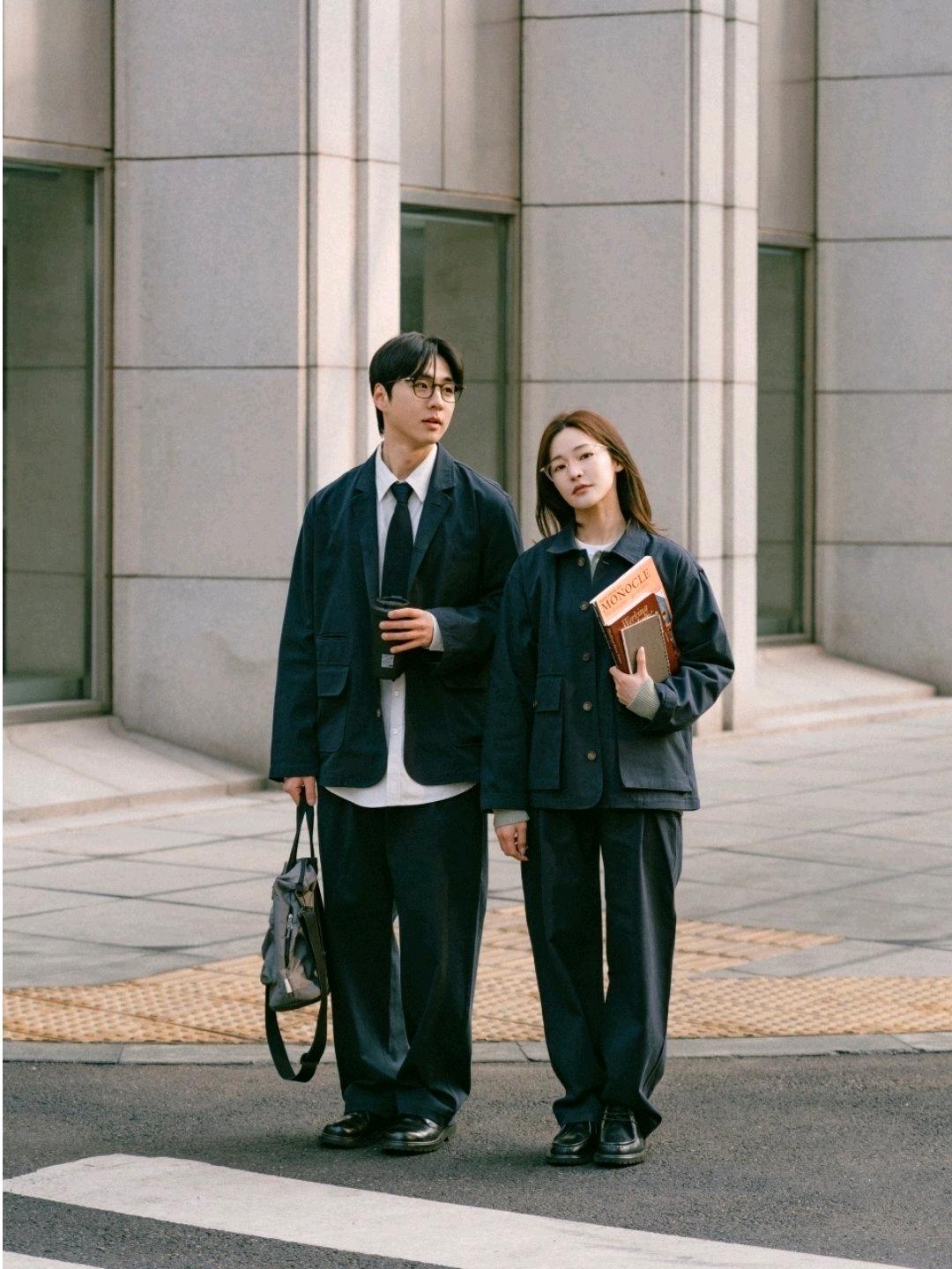 지금부터 입기좋은 해브헤드 시티워커핀턱 팬츠 네이비 (3사이즈) 2