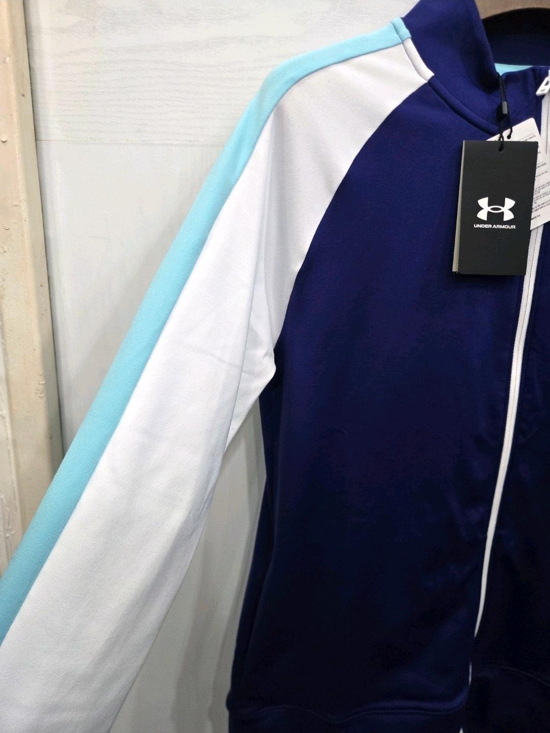 L,100,택있는 새상품)) UNDER ARMOUR 언더아머 핏티드 져지 !  3