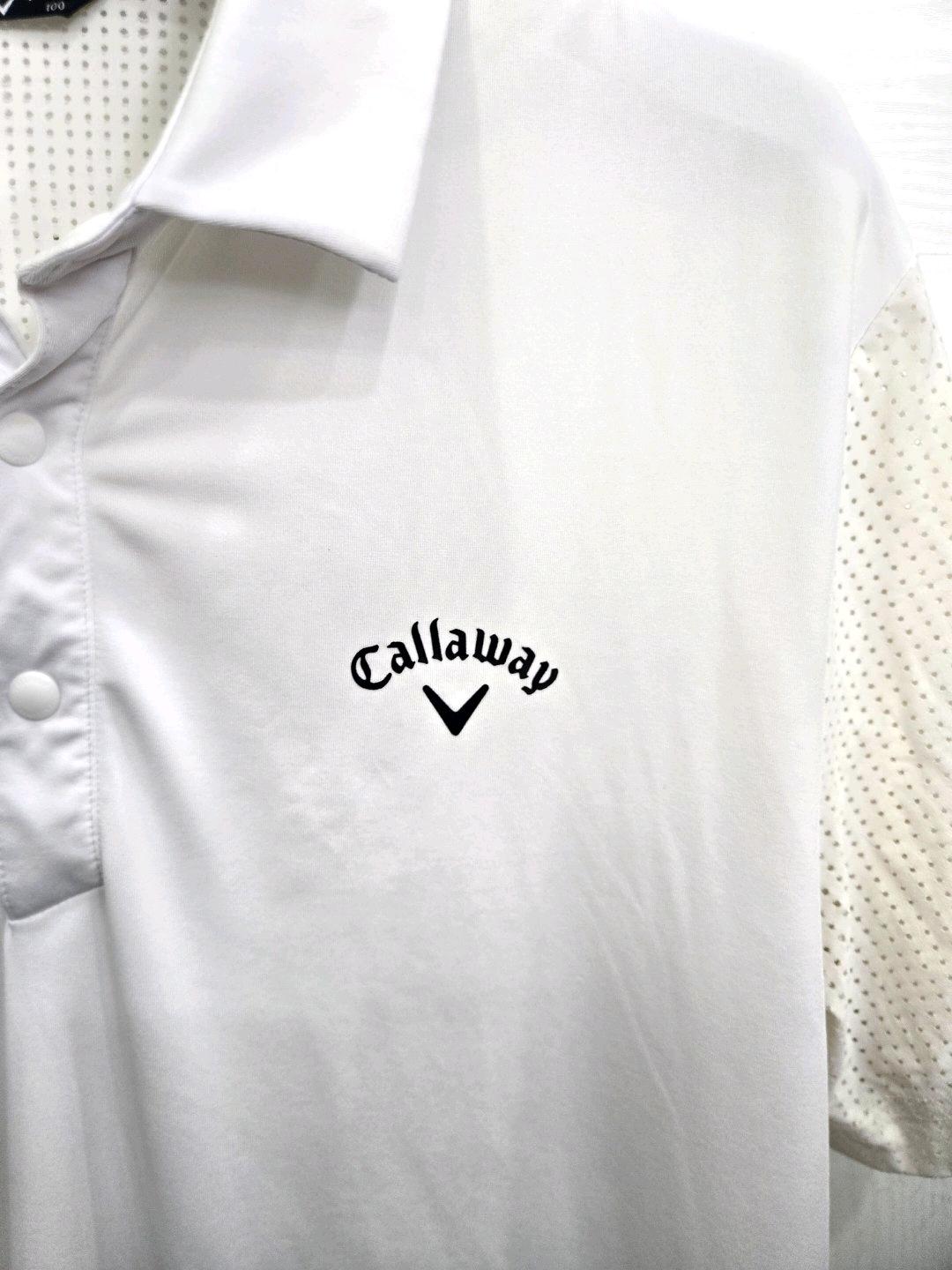 100,L)) Callaway 캘러웨이 카라 반팔티셔츠 3