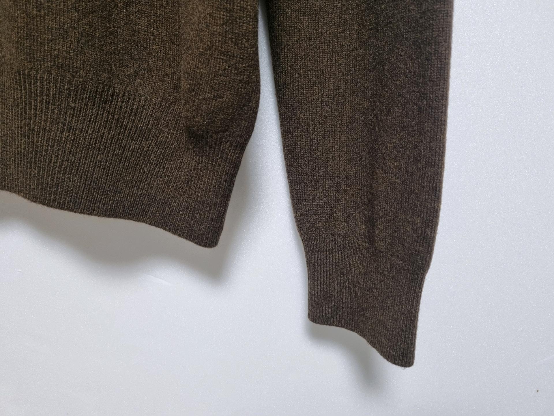  남성 폴로 POLO 울 WOOL 모 긴팔 니트 스웨터 브라운 갈색 8