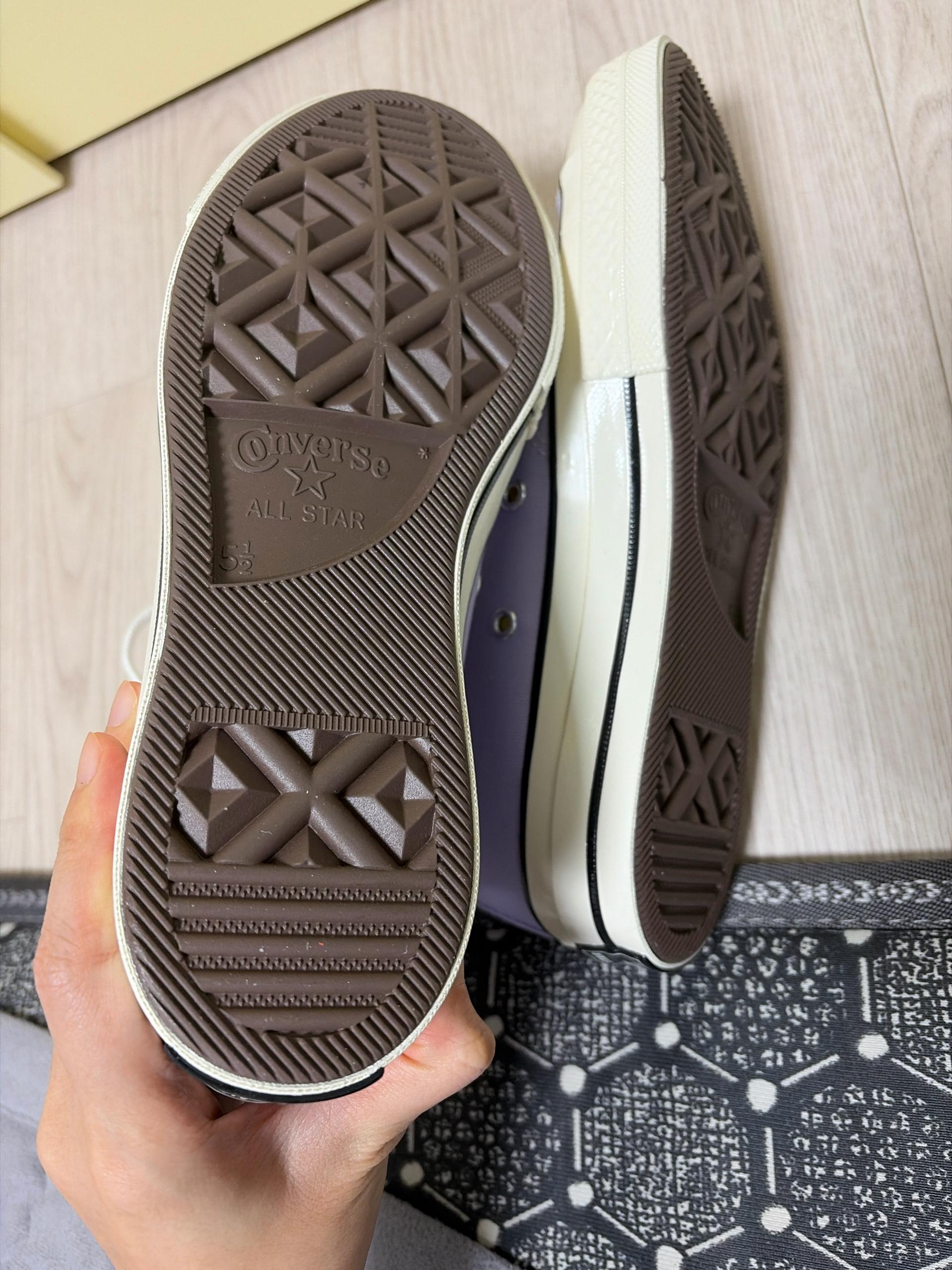 컨버스 하이탑 라벤더 245 5