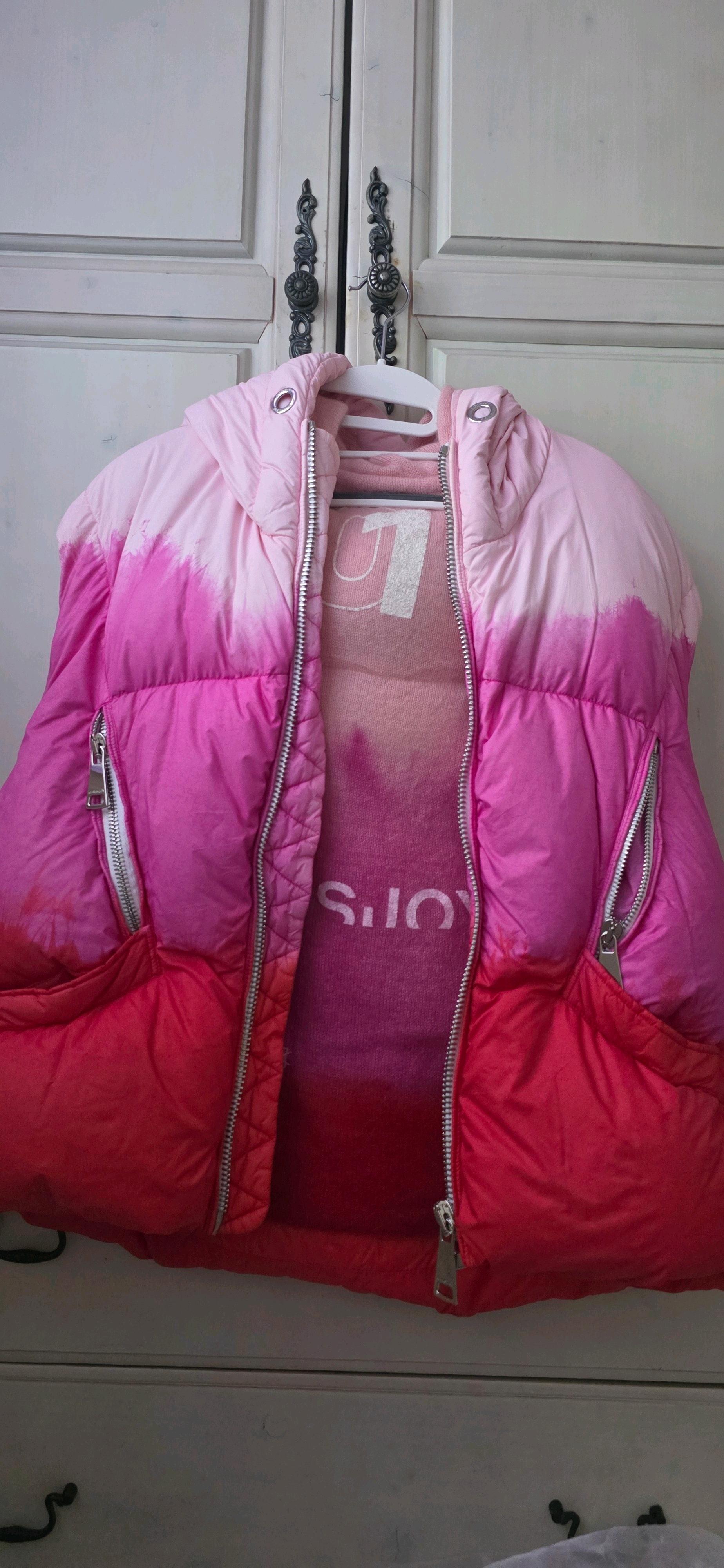 크리스조이 모헤어 오리털 조끼 2