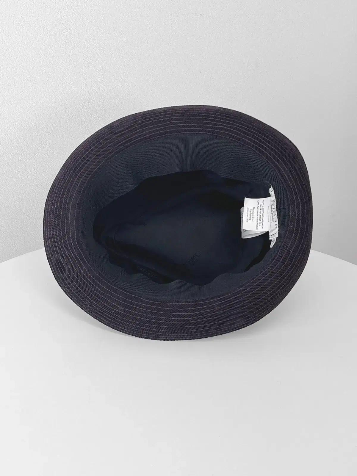 에르메스 여성 퍼플 코듀로이 페도라 58CM 2JHEH4219 4