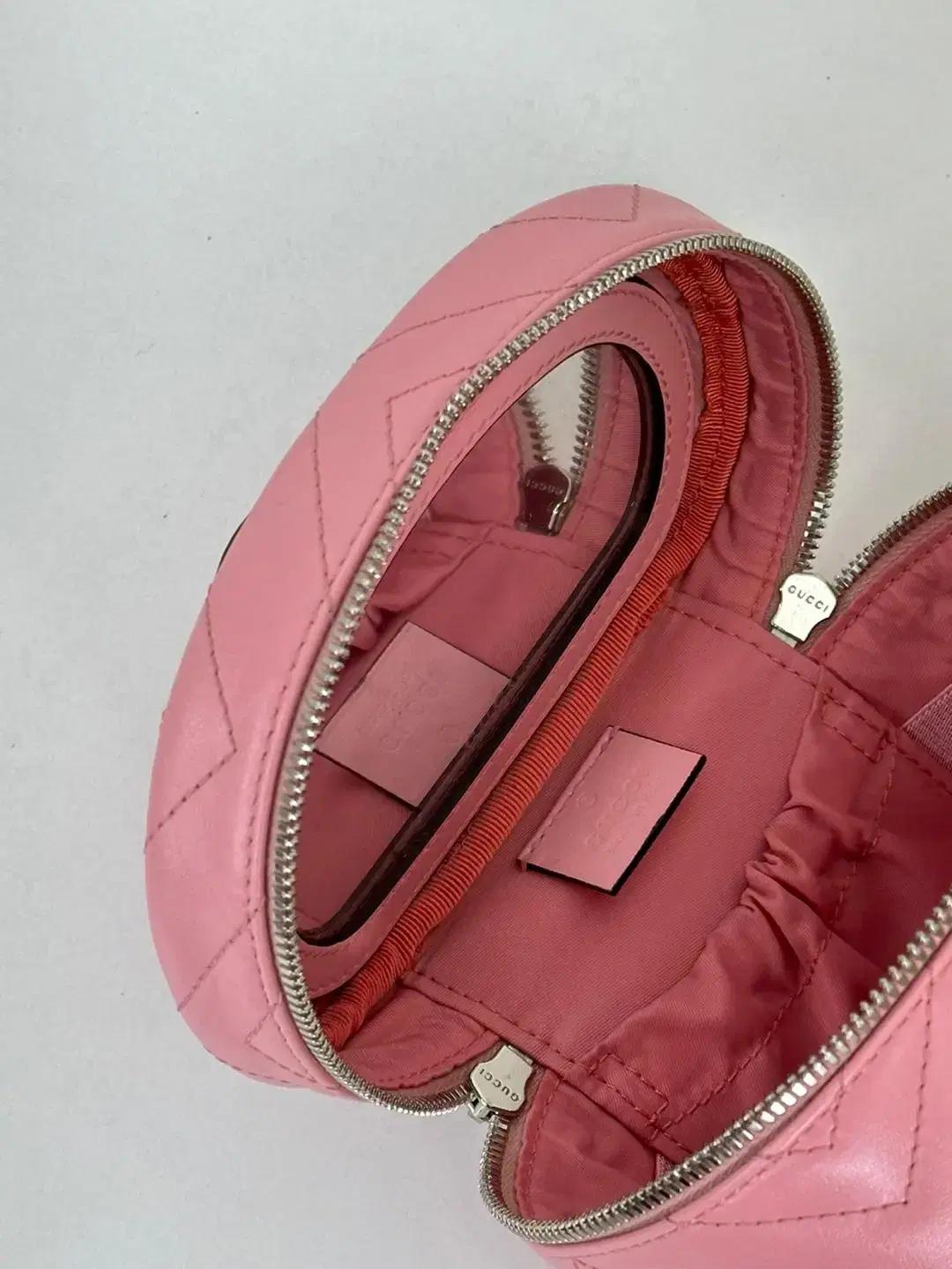 구찌 핑크 실버로고 베니티 체인 크로스백 3VGUB24002 10