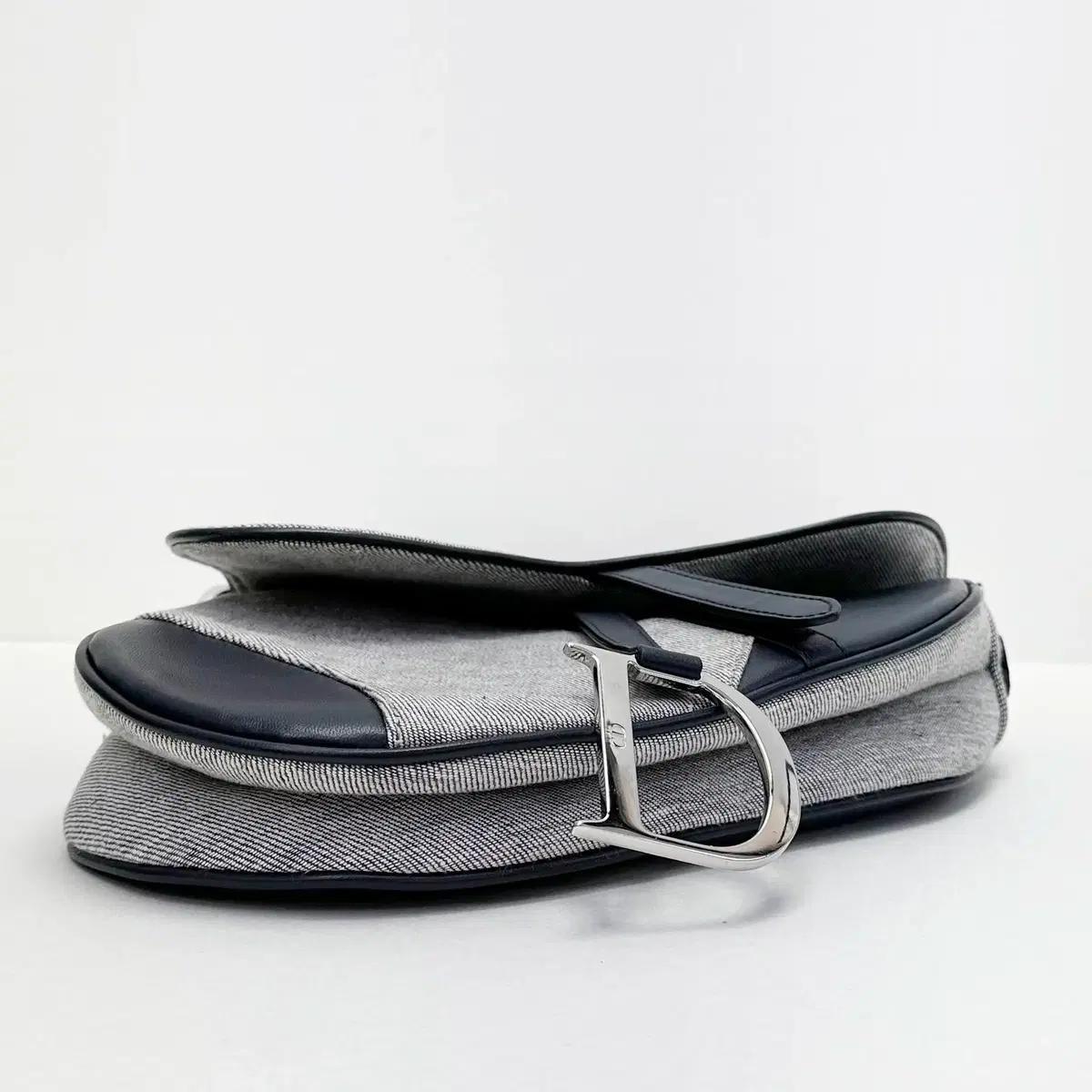 크리스찬 디올 빈티지 은장 새들백 4VDIB30540 8