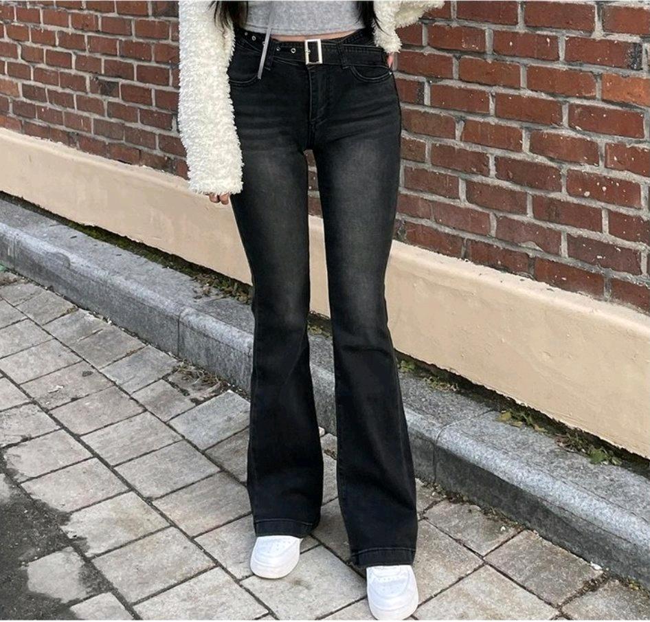 글램핏 롱 데님 부츠컷 팬츠 2