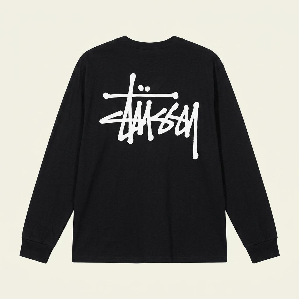 (70%할인) 스투시베이직 맨투맨 블랙.  L/XL 1