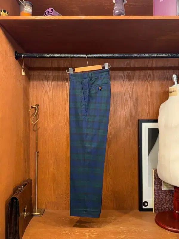브룩스브라더스 블랙워치 코튼 팬츠 30 2