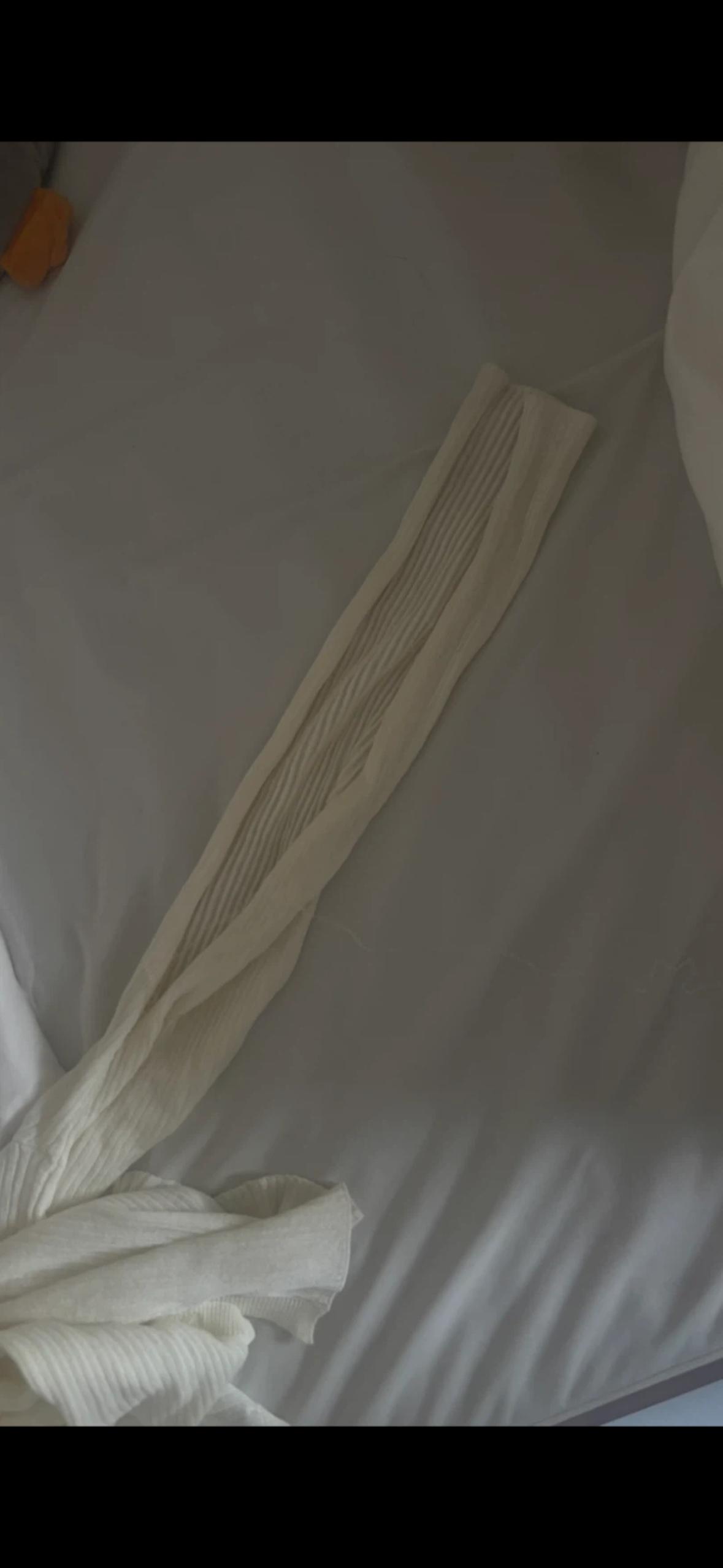 미쏘 뷔스티에 레이어드 가디건 크림 L  3