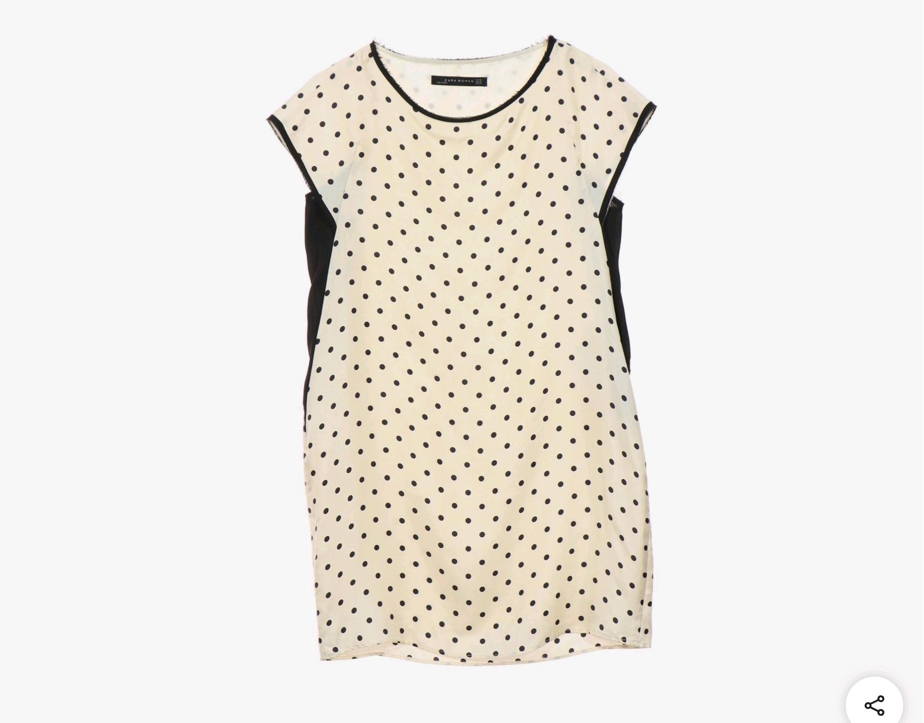 자라 ZARA 물방울무늬 원피스 XS 2