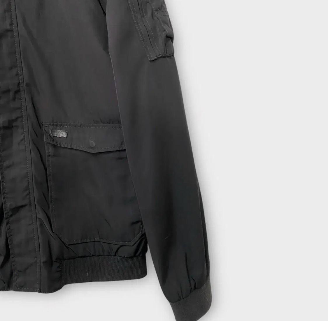 LEVI'S Black 후드 야상점퍼 90 5