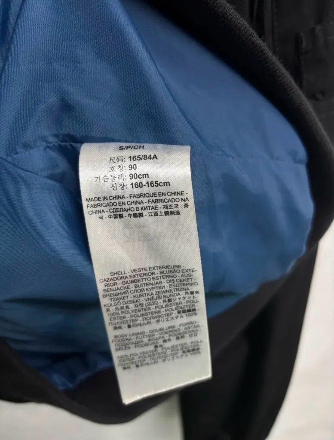 LEVI'S Black 후드 야상점퍼 90 7