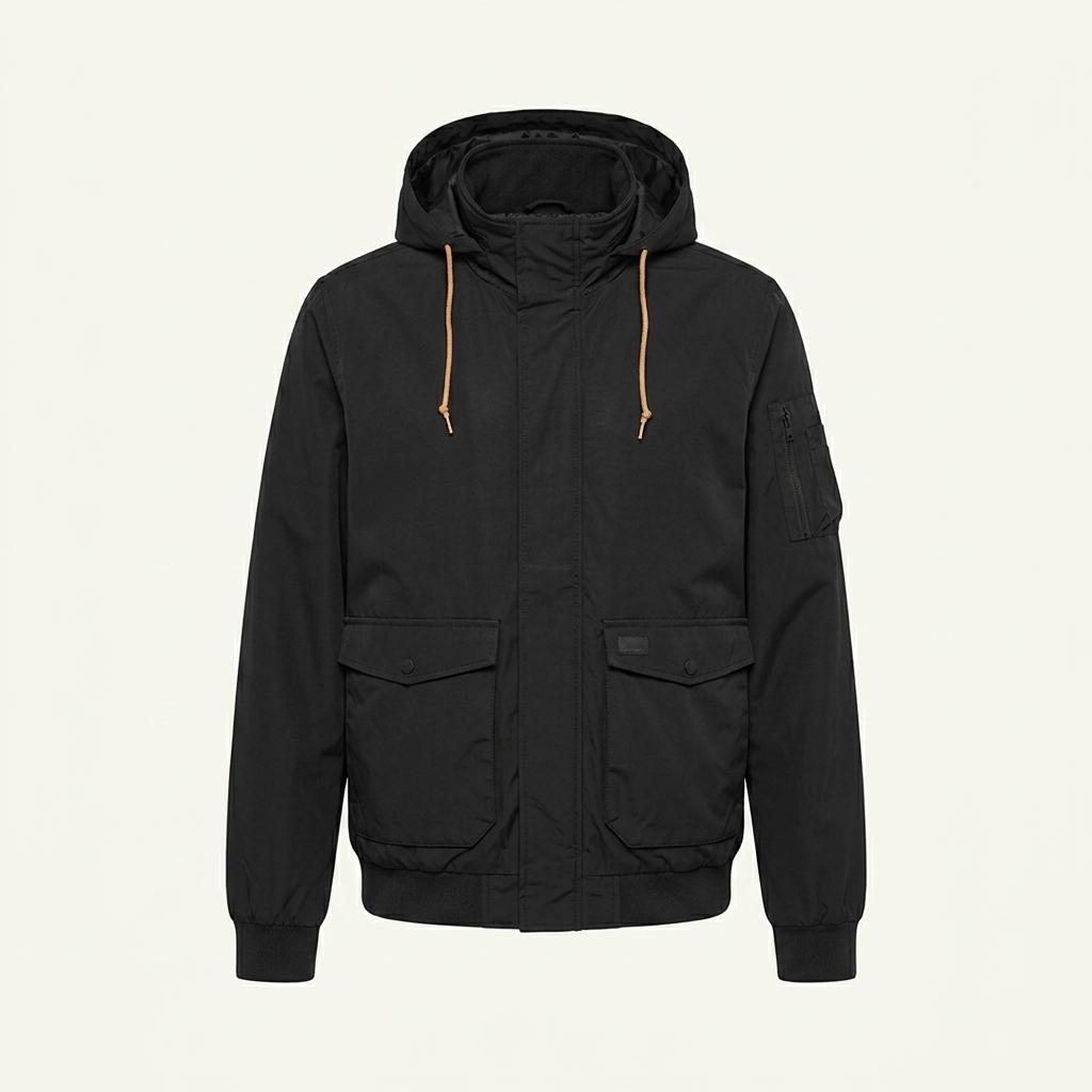 LEVI'S Black 후드 야상점퍼 90 1