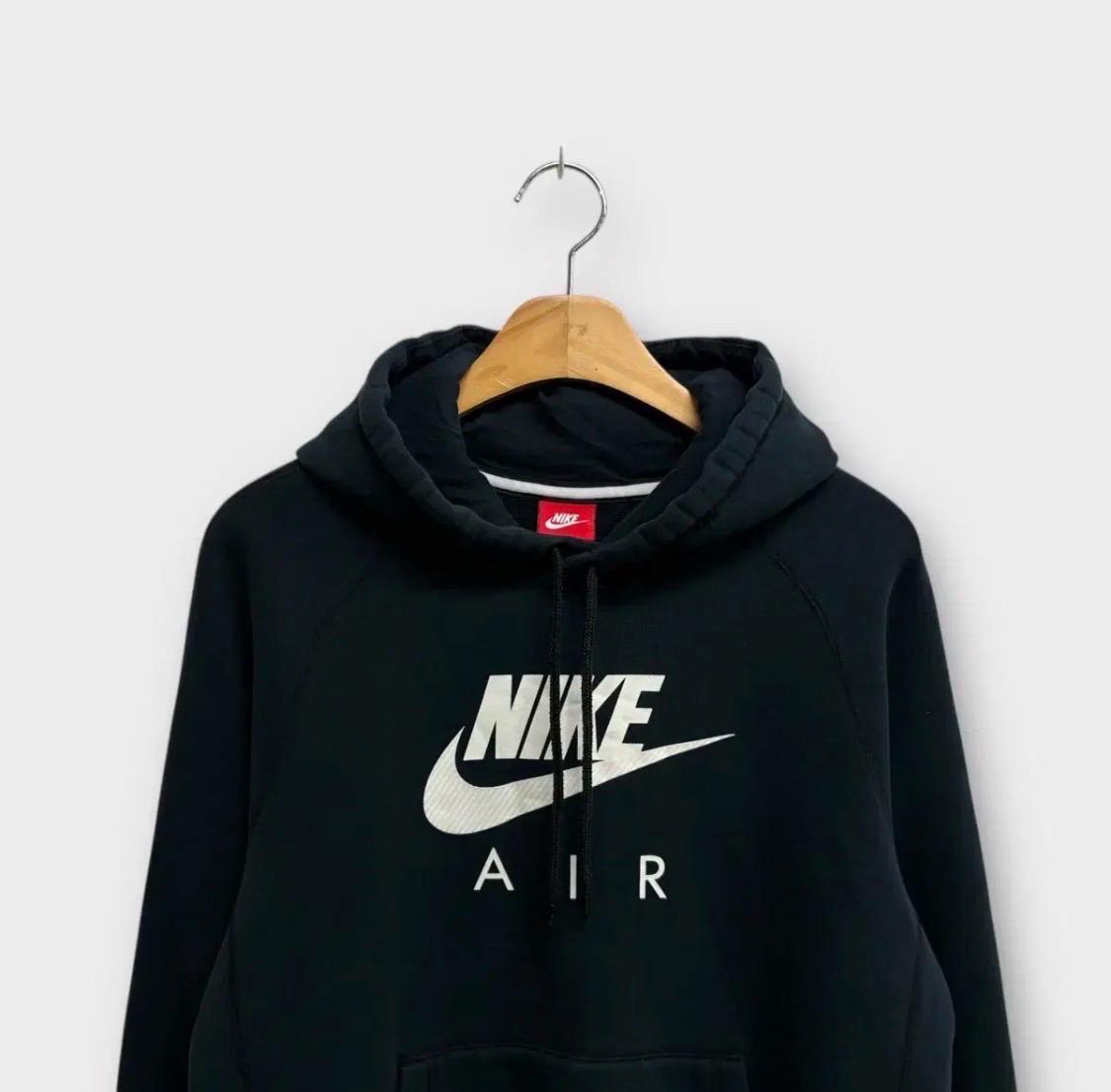 나이키 NIKE 에어 빅로고 블랙 후드티 M 3