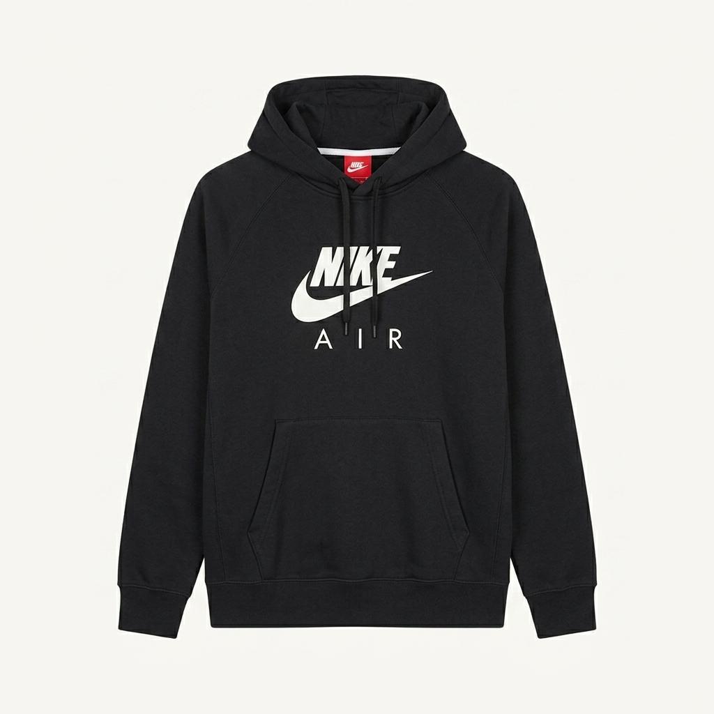 나이키 NIKE 에어 빅로고 블랙 후드티 M 1