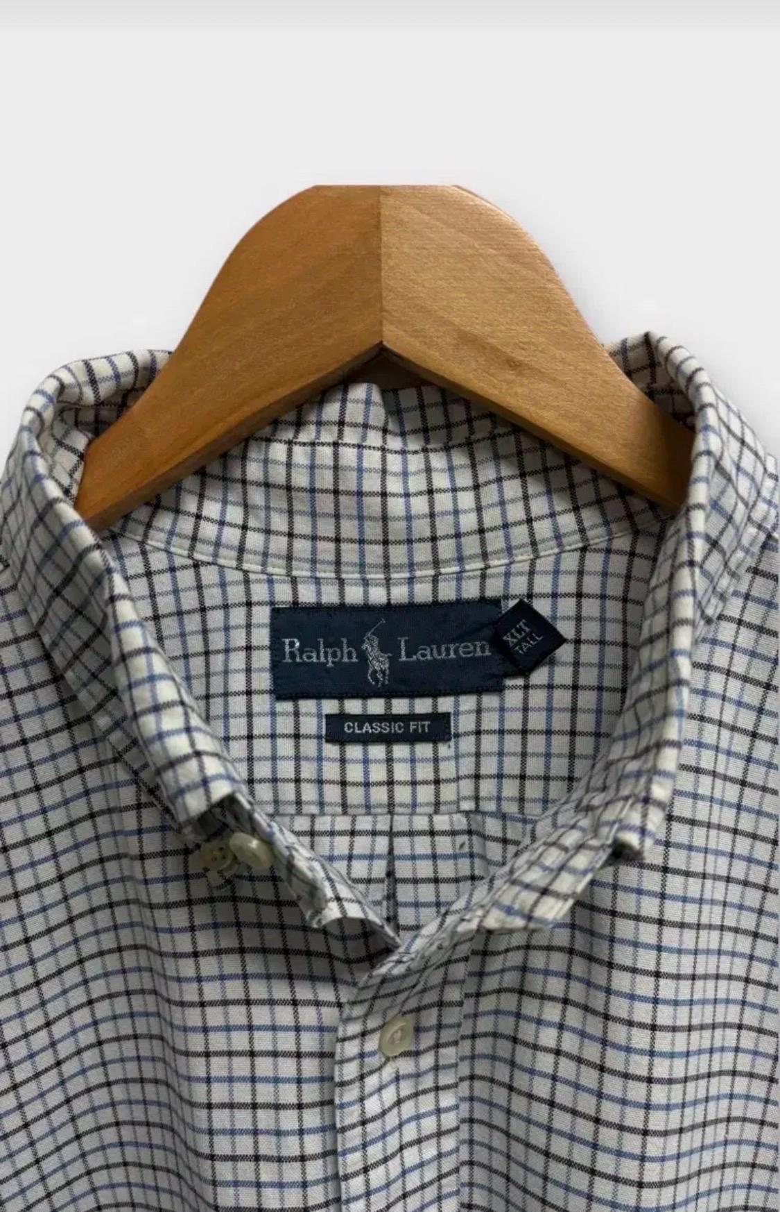 Polo 폴로 랄프로렌 체크셔츠 XL 5