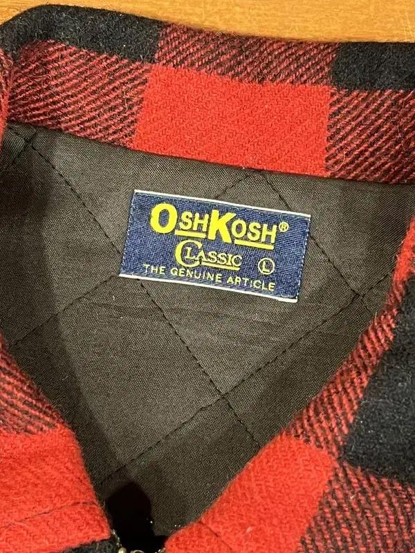 오시코시 버팔로체크 헌팅 자켓 105 3