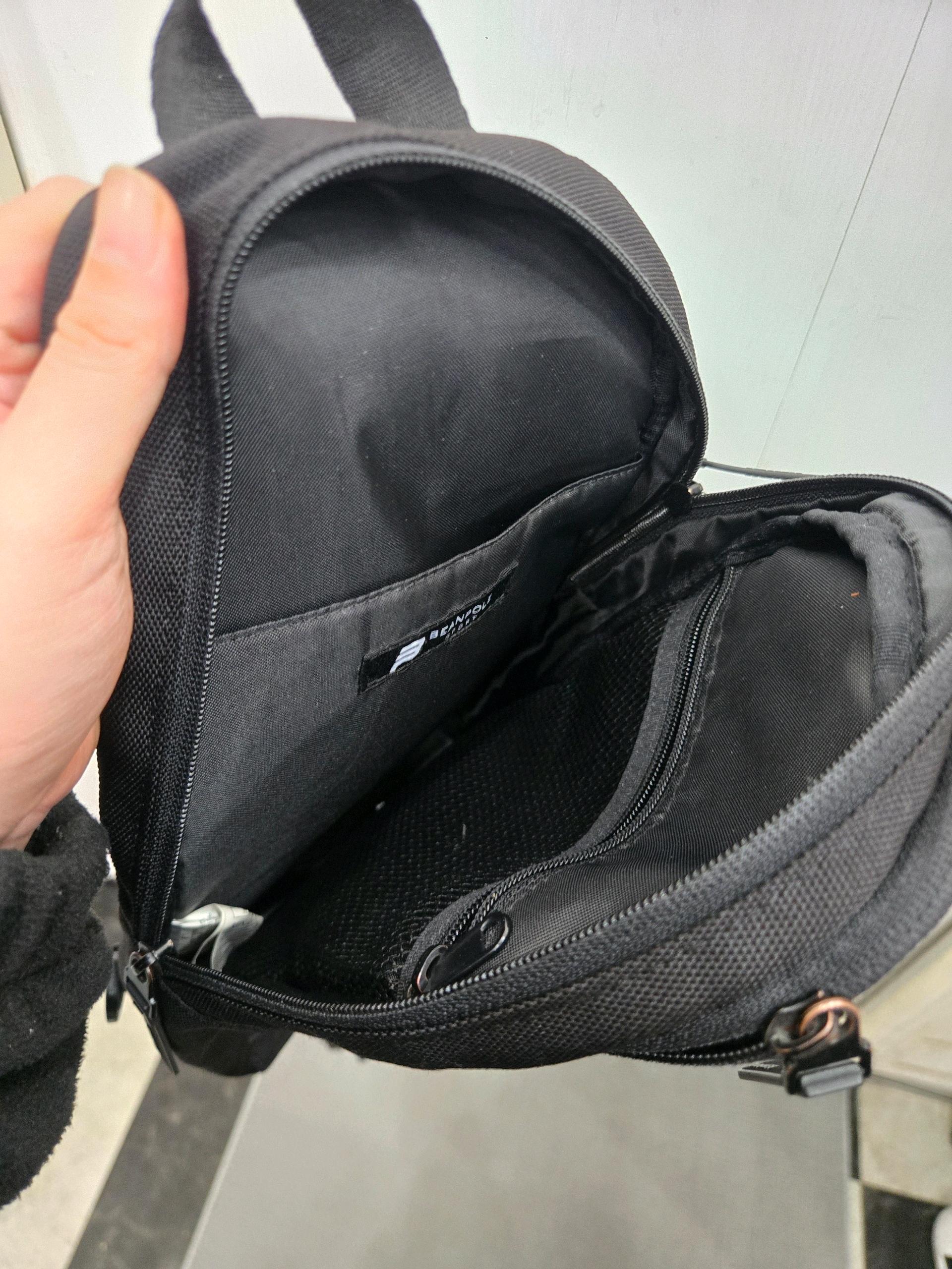 BEAN POLE 빈폴 힙색 가방 ! 올블랙 색상 ! 4