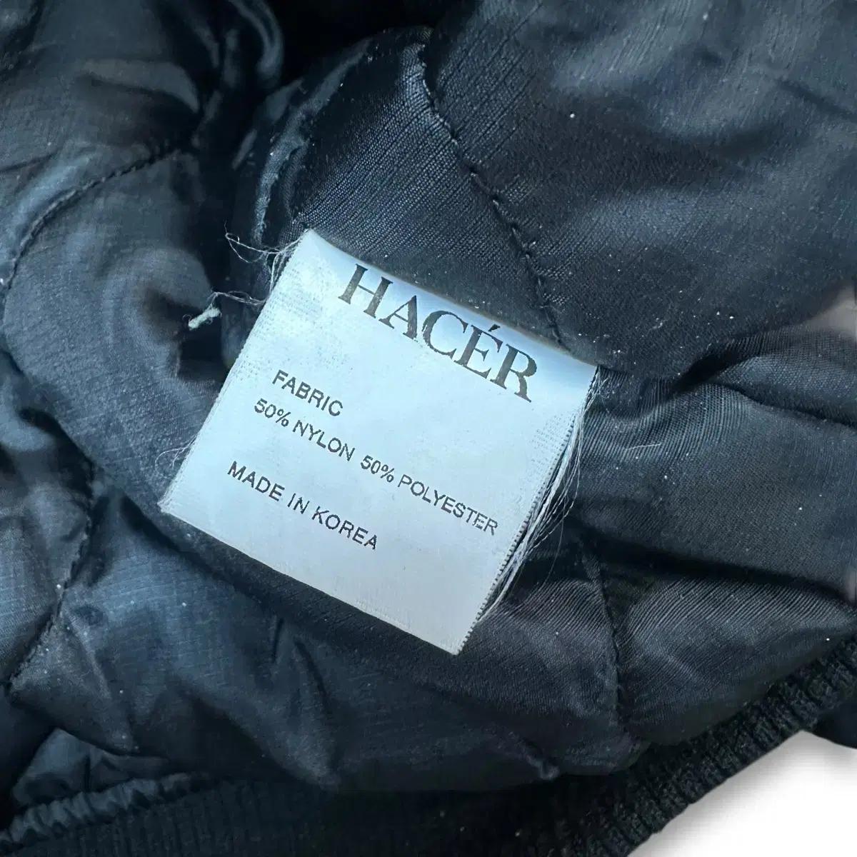 HACER 블랙 봄버 자켓 7
