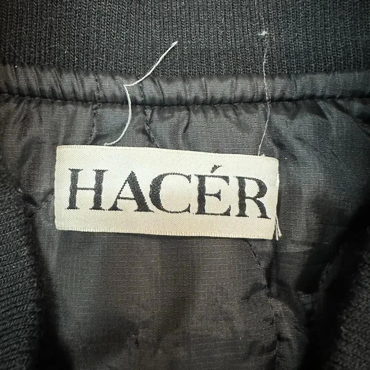 HACER 블랙 봄버 자켓 6