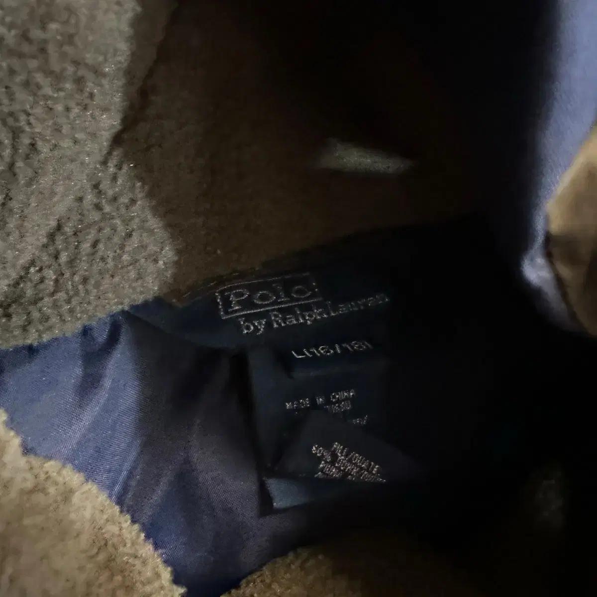 폴로 랄프로렌 후드 패딩 점퍼 카키 5