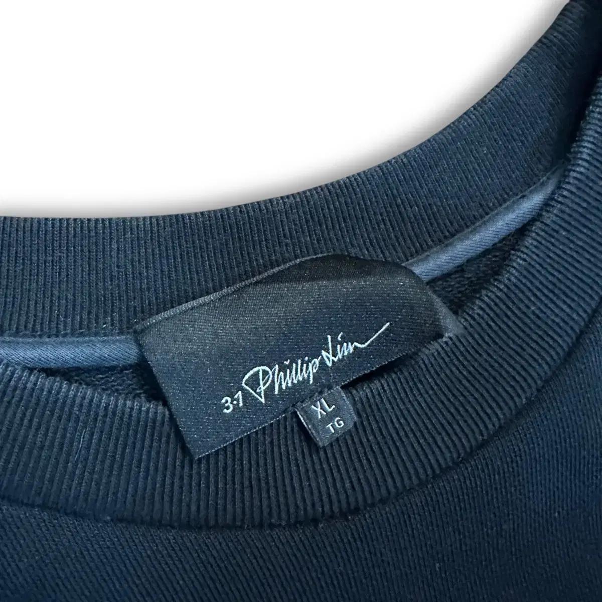 31Philiplim 블랙 맨투맨 원피스 5