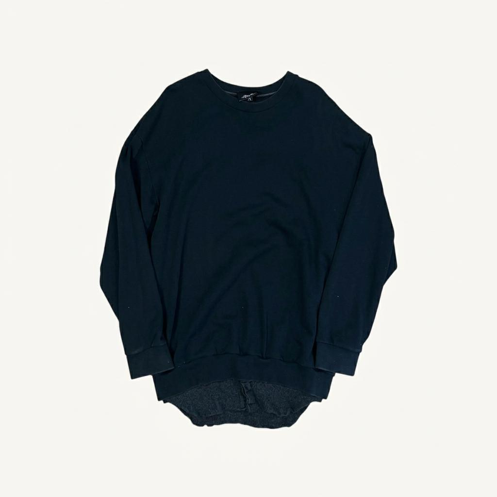 31Philiplim 블랙 맨투맨 원피스 1